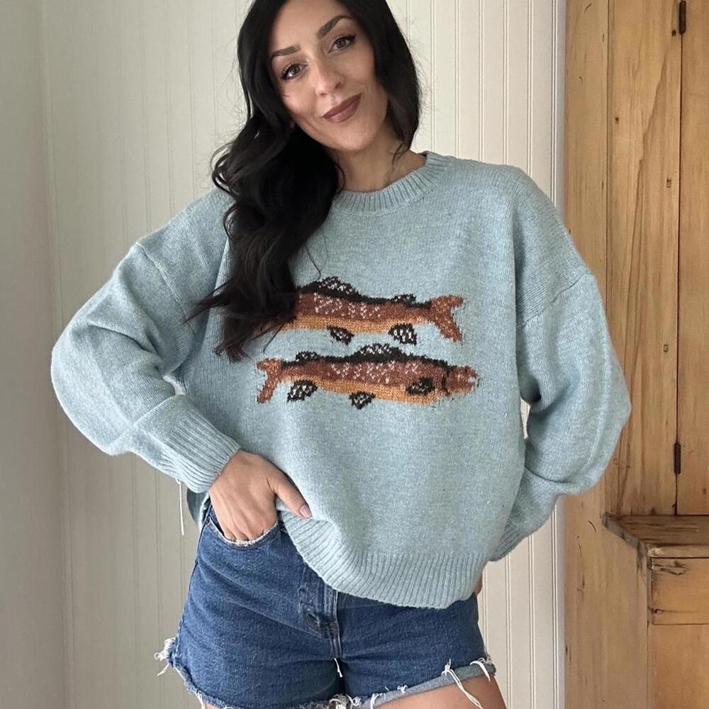 NEW! The Angler Fish Sweater Sz XS